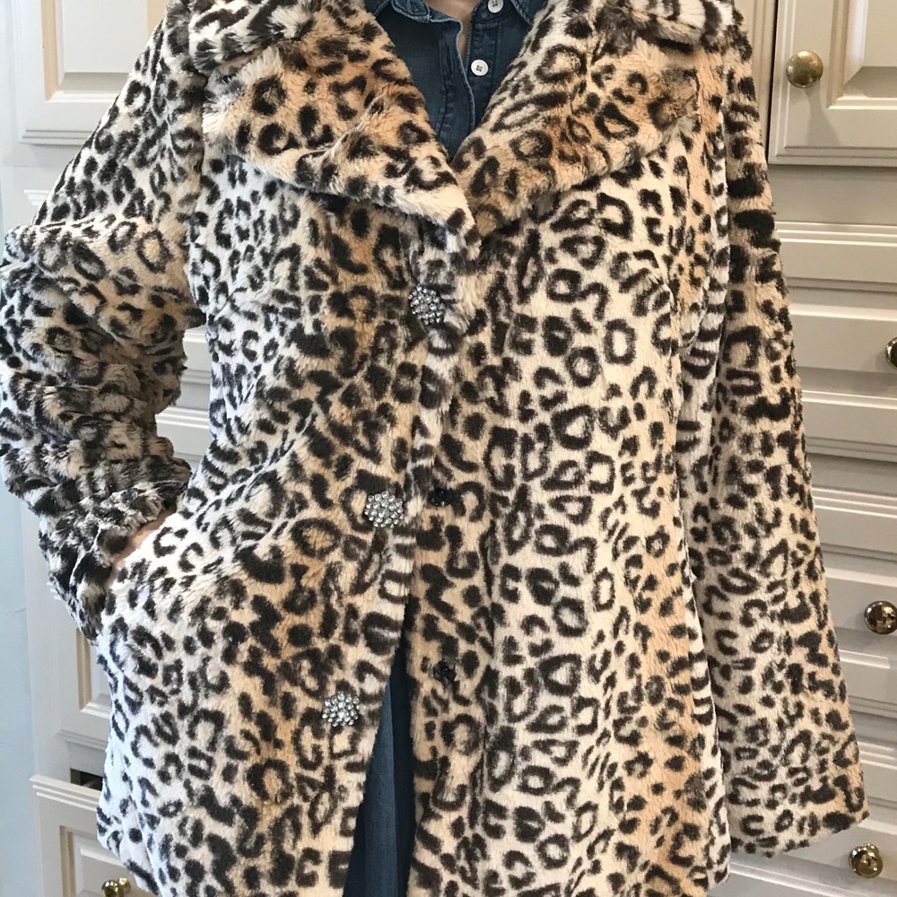 Vintage leopard print jacket